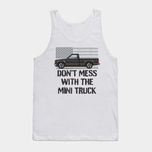 Don't Mess Black Tank Top